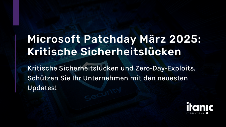 Microsoft Patchday März 2025