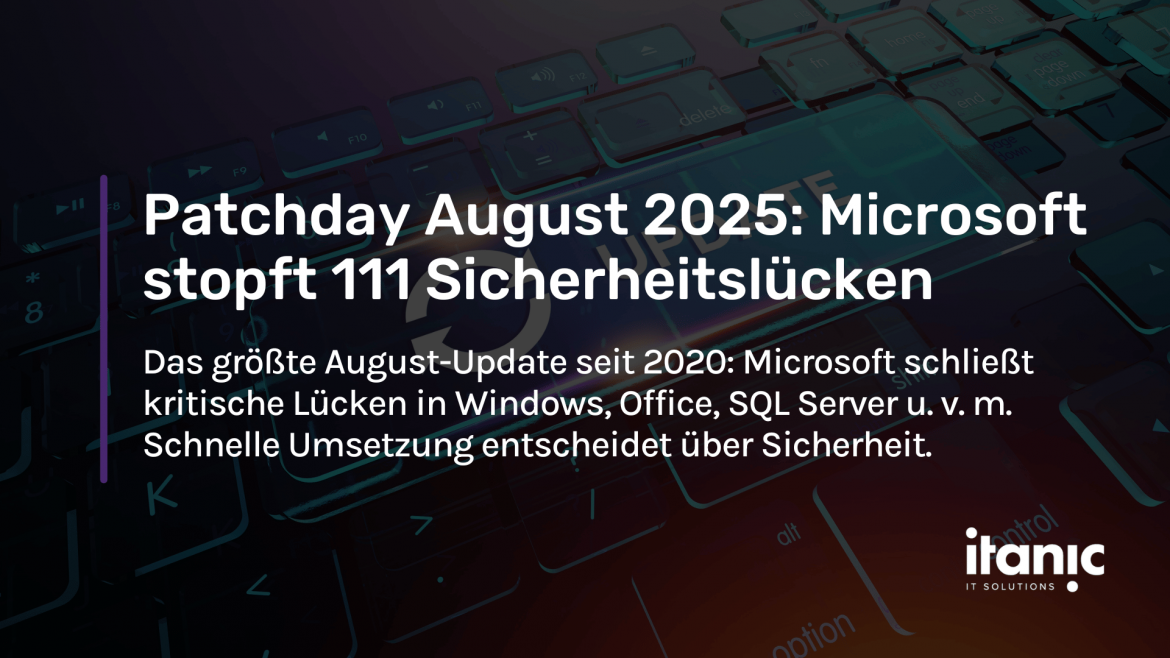 Microsoft Patchday August 2025