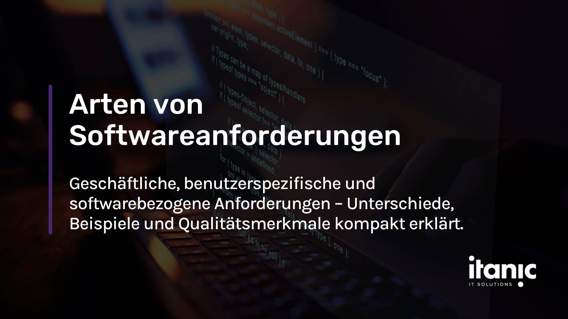 Softwareanforderungen